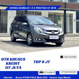 Honda Mobilio 1.5 E Prestige AT NIK 2016 Abu