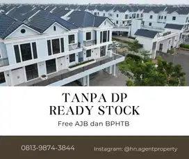 Rumah 3 lantai super mewah tanpa DP , free BPHTB dan AJB