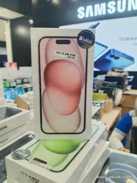 I PHONE 15 PINK, 256 GB, KREDIT TANPA DP.