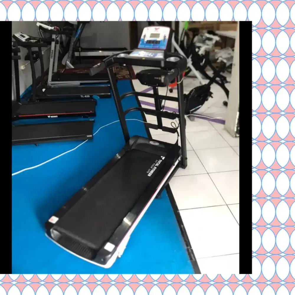 Treadmill elektrik TL-607 alat olahraga DVG-496
