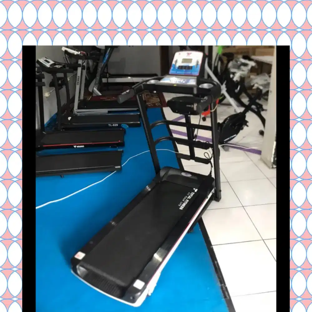 Treadmill elektrik TL-607 alat olahraga DVG-496