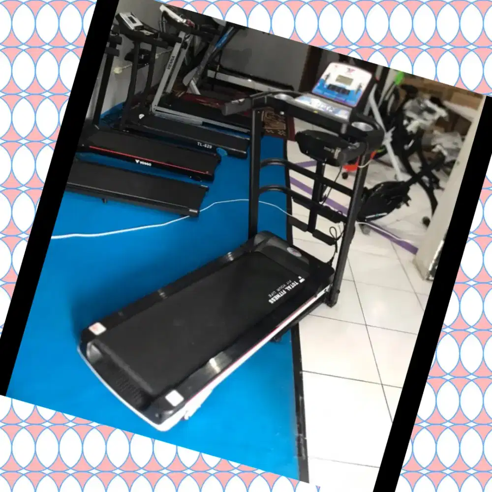 Treadmill elektrik TL-607 alat olahraga DVG-496