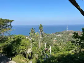 Tanah ocean view sunset the hill Batu Layar