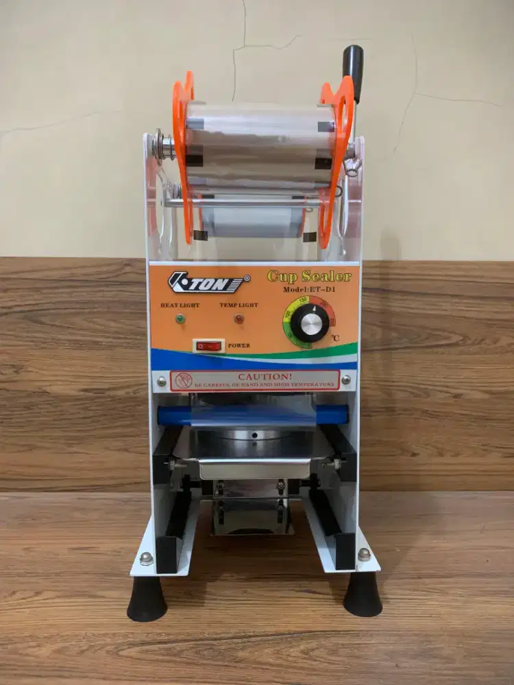 Mesin Cup Sealer Eton ET-D1 ukuran 12-22 Oz ORIGINAL