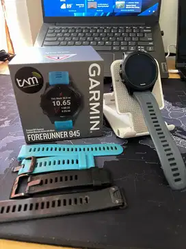 Garmin Forerunner 945 Music Black – Preloved Kondisi Bagus
