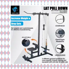 Alat fitnes Lat Put Down multifungsi home gym BKV-281