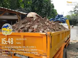 Jasa buang puing dan angkut sampah