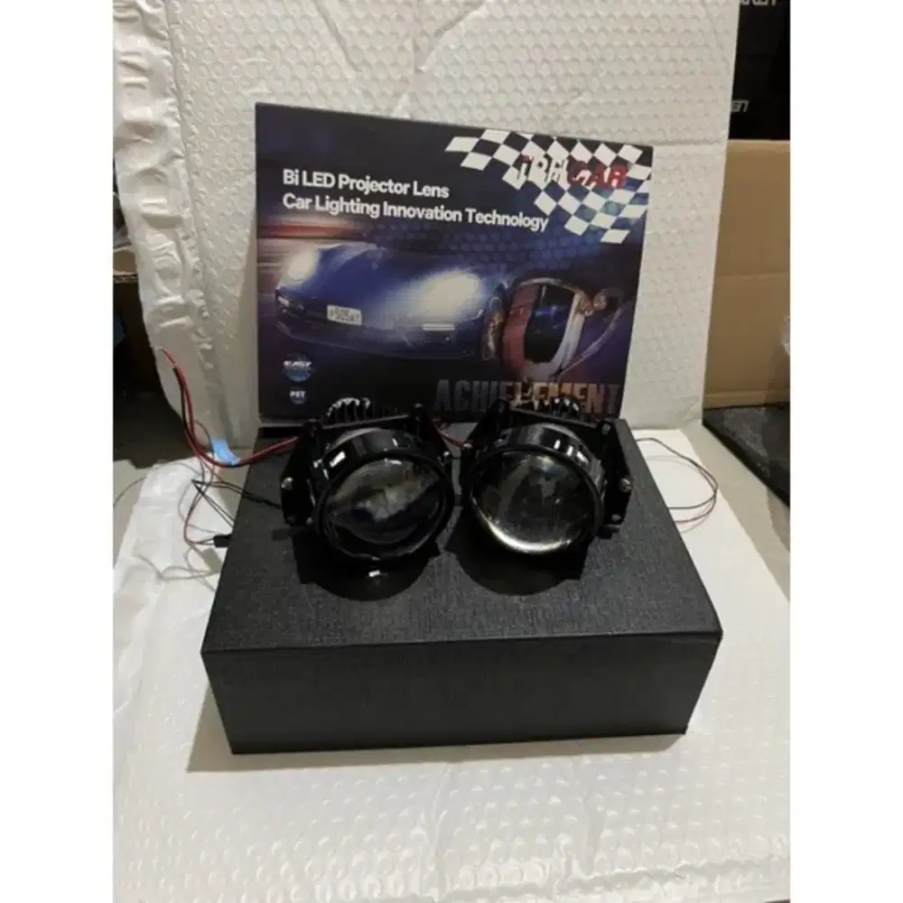 Projie Biled Iphcar 3 inch Blue Lens Flat Cut Off