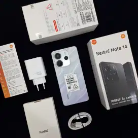 Redmi Note 14 8/128 Fulset mulus Pemakaian
