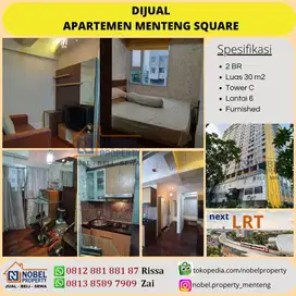 Dijual Apartemen Menteng Square Furnished A2 BR Tower C Lantai 6