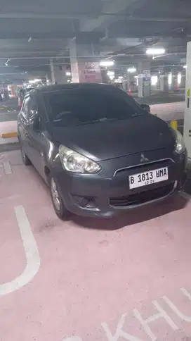 DIJUAL MOBIL MIRAGE AUTOMATIC GLS 2014