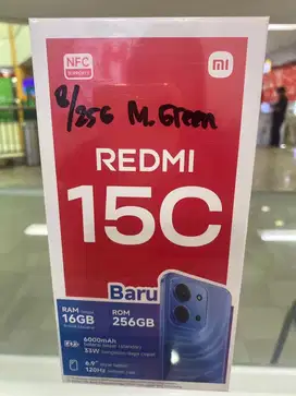 Hp Redmi 15 C ram 6/256