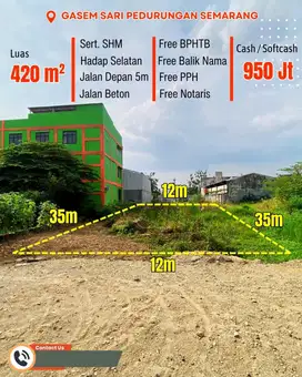 Kavling dekat SPBU jl. Raya Wolter monginsidi