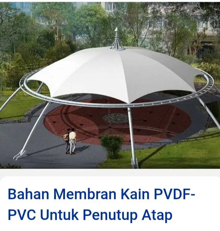 KANOPI MEMBRANE MINIMALIS - TUKANG PASANG CANOPY MEMBRANE