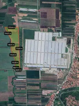 Lahan Strategis Belakang Long Rich MURAH