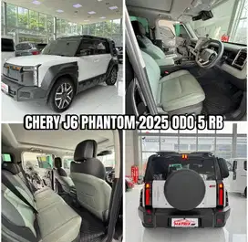 Chery J6 Phantom 2025 Nik24 white on combination Siap pakai