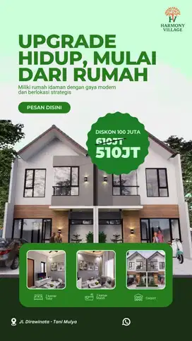 Rumah 2 Lantai Buat Kalian Kaum Mendang Mending Diskon 100 Juta