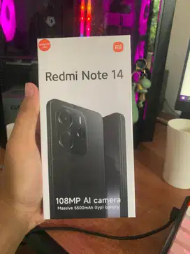 Jual HP Xiaomi Redmi Note 14 8/256GB BARU SEGEL GARANSI RESMI TERMURAH