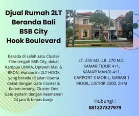 Rumah 2LT Ready Boulevard HOOK Tengah Kota BSB Beranda Bali