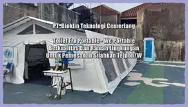 WC Portable, Toilet Modern, Toilet Portable Closet Jongkok/ Duduk Terj