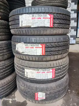 Ban nankang 205/45 R17 kondisi baru tahun 2021. 4pcs. Made in Taiwan