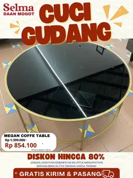 CUCI GUDANG SELMA COFFE TABLE