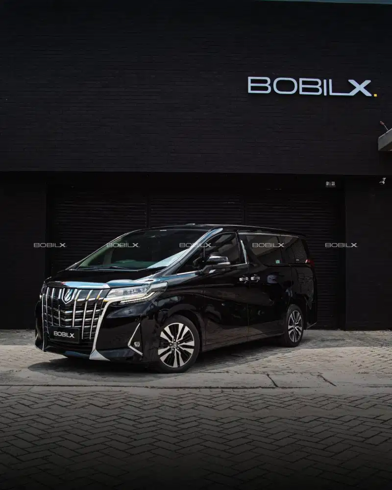 2021 Toyota Alphard 2.5 G AT Facelift Black Colour