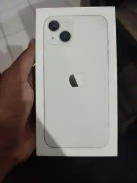 Iphone 13 128 GB New Warna Putih Bonus Softcase