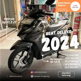 Honda Beat Deluxe new 2024 bergaransi