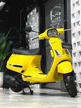 TIPE TERLARIS! Vespa S125 2022 Yellow Sole