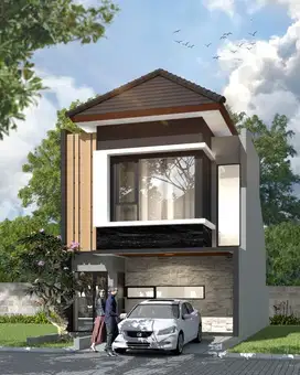 Rumah 2 Lantai Di Sawangan Depok Lokasi Strategis, Hadap Barat