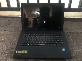 Jual BU 1.1Juta Lenovo Ideapad G400-HDD 500gb-4gb-Minus Batre aja Drop