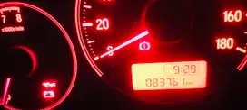 Honda Brio putih tahun 2017