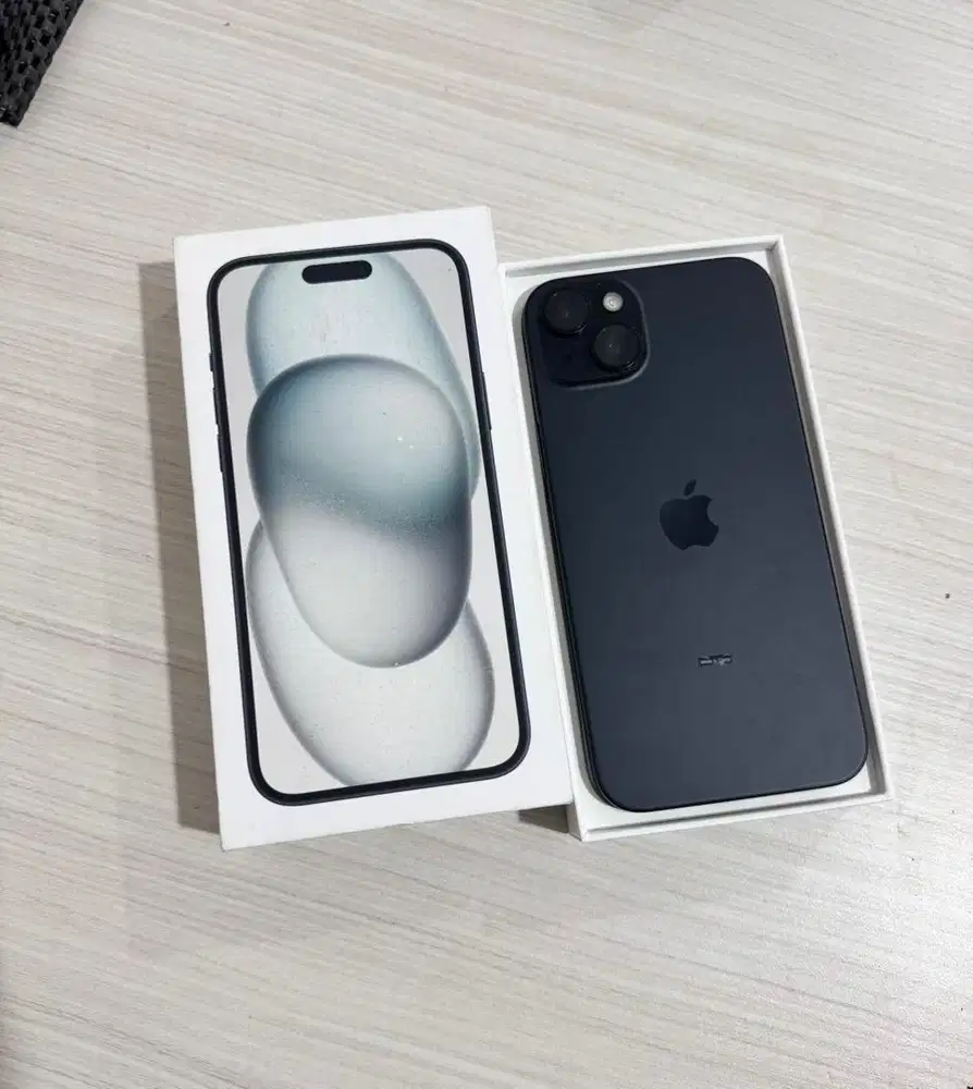 iphone 15 Plus 128 gb ibox bh 97 fullset ori mulus nominus