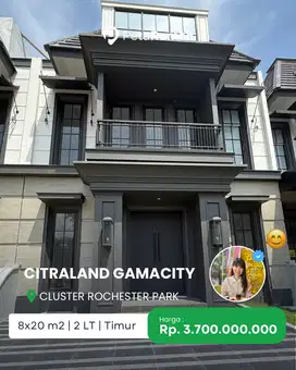 DIJUAL CEPAT CITRALAND GAMA CITY CLUSRER ROCHESTER PARK