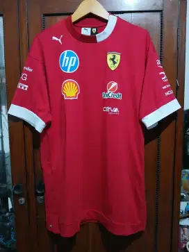 Jersey Ferrari f1 oversized t shirt