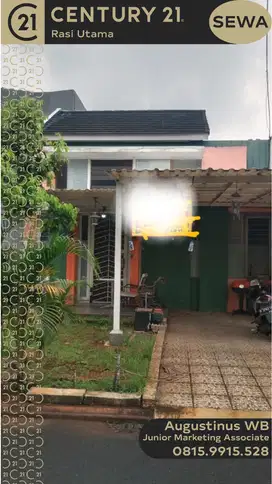 DISEWAKAN RUMAH DI CITRA GRAN CIBUBUR