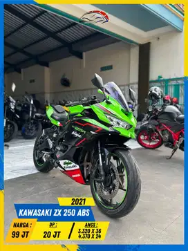 KAWASAKI ZX 250 ABS 2021 NEGO SAMPE DEAL HIKMAH MOTOR KEPUH
