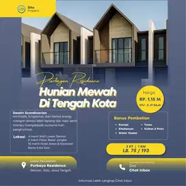 Rumah Mewah 2 Lt, Scandinavian Style di Gentan Solo, 3 mnt Mall Luwes