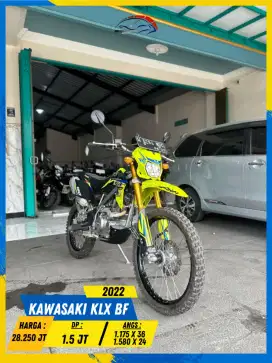 KAWASAKI KLX BF 2022 PLAT W MURAH POLL HIKMAH MOTOR KEPUH MALANG