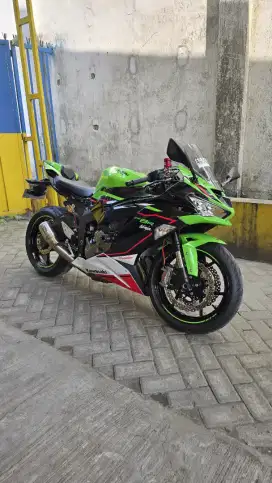 Zx636 zx6r tahun 2022 registrasi 2023 kilometer 5800