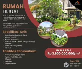 Dijual Rumah Strategis di Legenda Wisata, Cibubur – Lokasi Hook