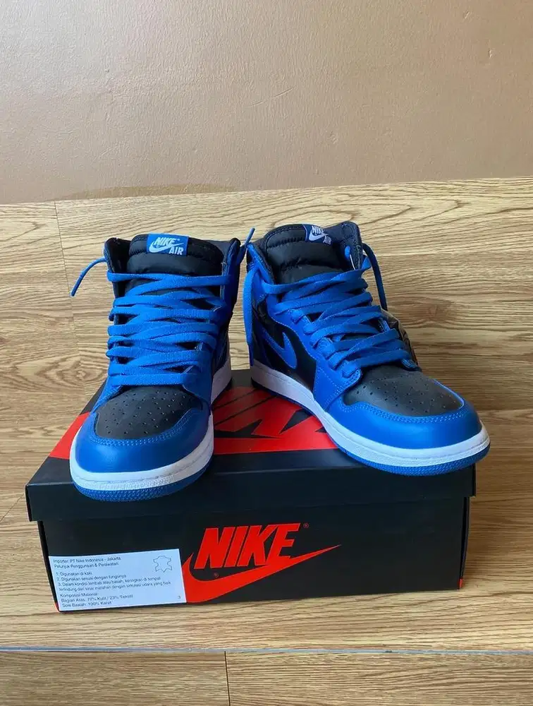 Sneakers Nike Jordan High Dark Marina Blue Size 43