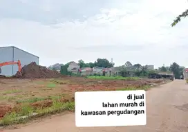 DIJUAL Tanah Lahan SHM Akses Mobil Mudah Pamulang Tangerang