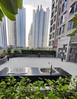 Apartemen rapih The Mansion Kemayoran full furnished dijual