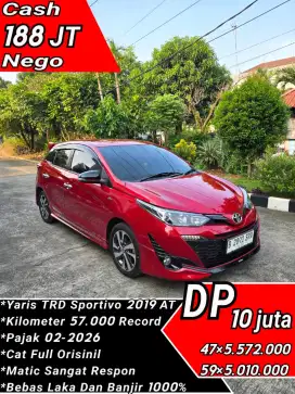 Yaris TRD AT 2019 Low KM full ori cat