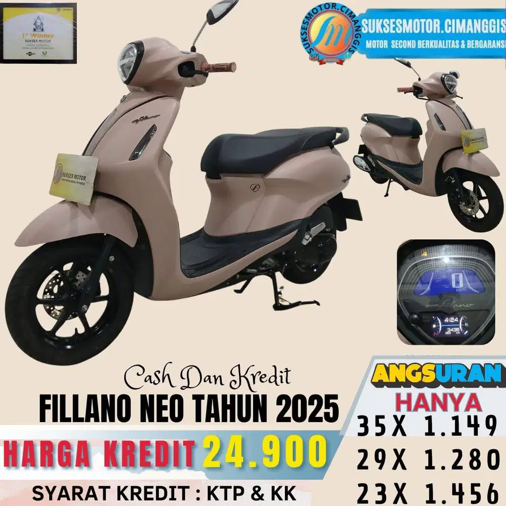 FILLANO NEO TERMURAH CASH/KREDIT PROMO UNIT LAINYAN KLIK PROFIL