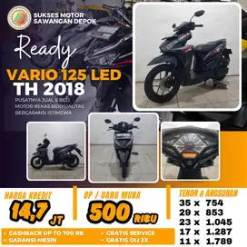 PROMO CASH KREDIT HONDA VARIO 125 LED OLD TH 2018 MULUS BERGARANSI