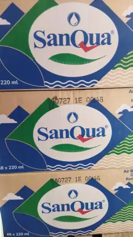 Sanqua botol dus 220ml isi 24