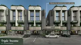 Ruko Point Kebagusan 3 Lantai Triple Income Strategis Dekat Simatupang
